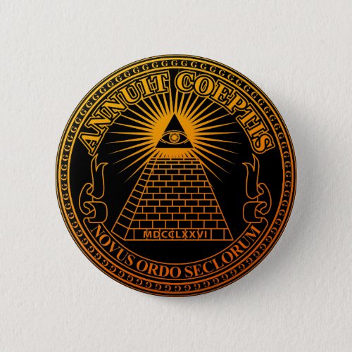 Eye of Providence 3 Pinback Button