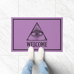 Eye of Providence Doormat