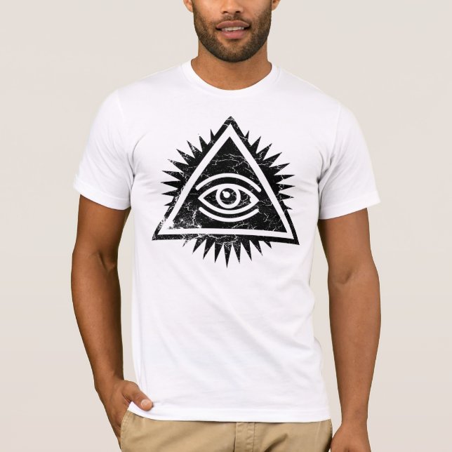 Eye of Providence Logo by Ctrl+Z. T-Shirt (Front)
