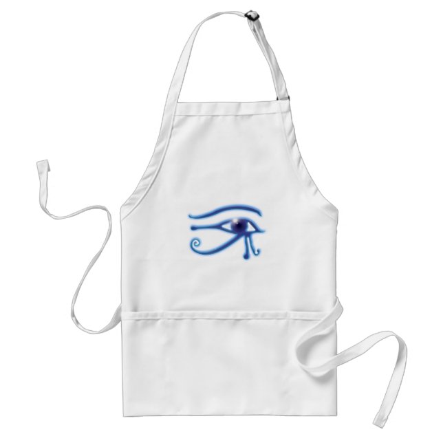 Eye of Ra Ancient Egyptian Wadjet Symbol Adult Apron (Front)