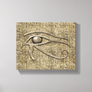 Eye Of Ra Canvas Print