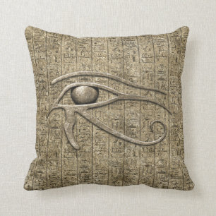 Eye Of Ra Throw Pillow