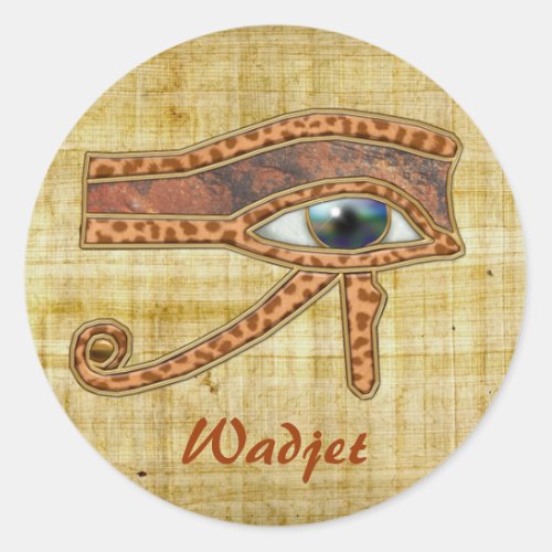 EYE OF RA Wadjet Egyptian Art Stickers