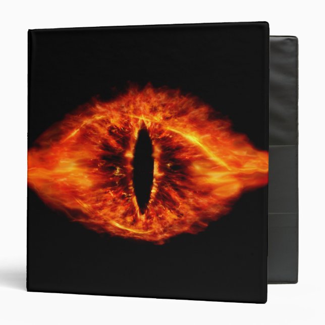 Eye of Sauron 3 Ring Binder (Front/Inside)