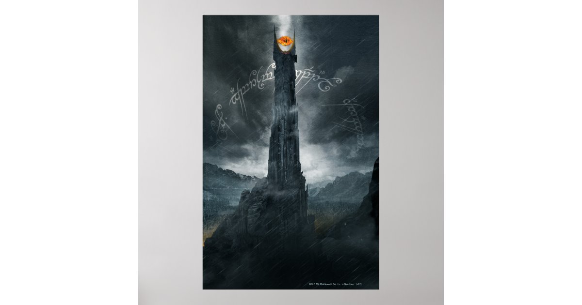 Wall Art Print Lord of the Rings - Sauron, Gifts & Merchandise