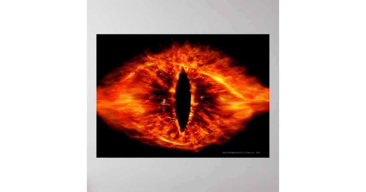 Wall Art Print Lord of the Rings - Sauron, Gifts & Merchandise