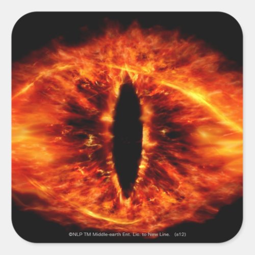 Eye of Sauron Square Sticker