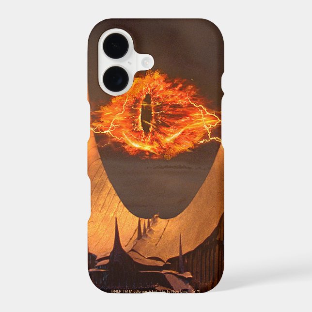 Eye of Sauron tower Iphone Case (Back)