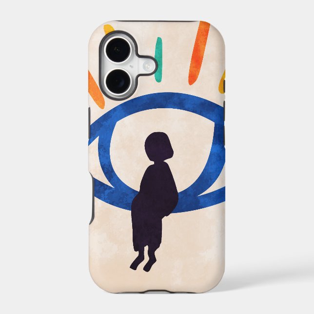 Eye of Silence Iphone Case (Back)