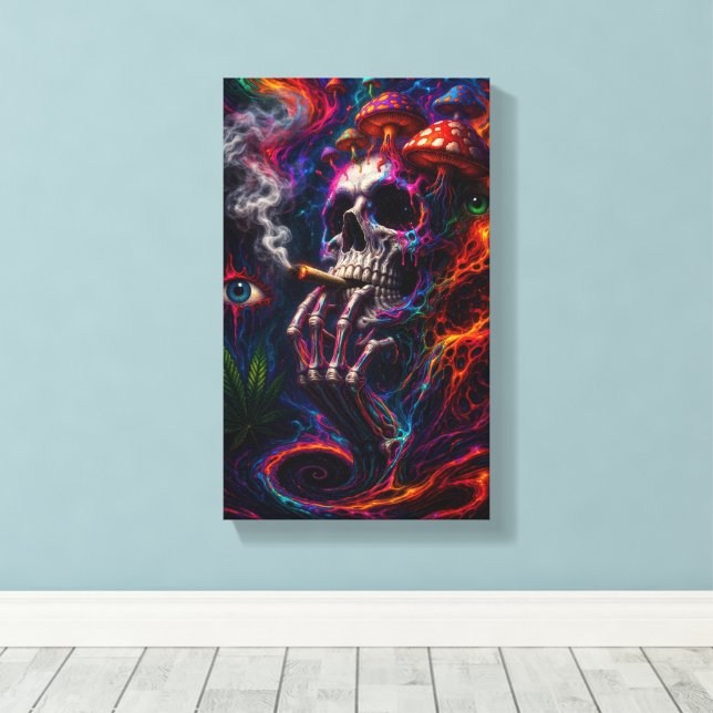 Eye of the Beholder Canvas Print (Insitu(Wood Floor))