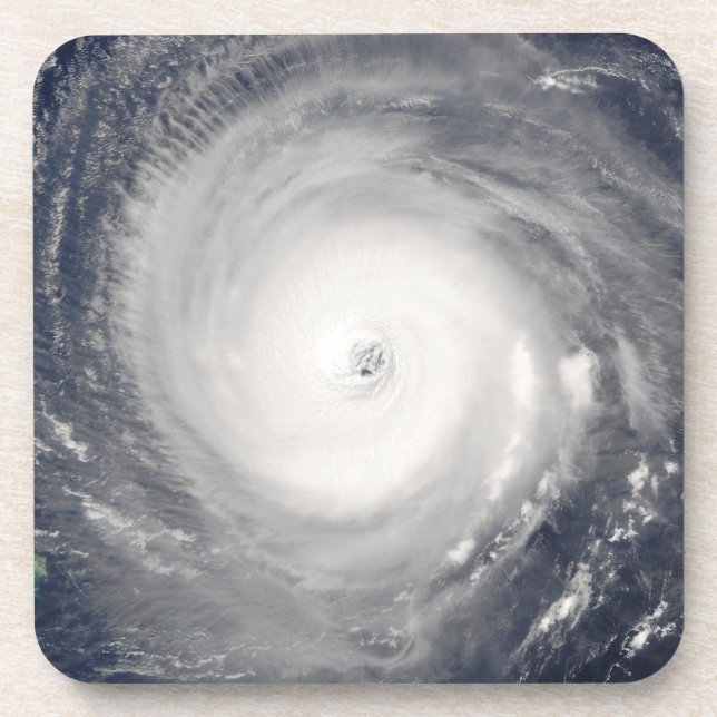 Eye of the Hurricane Beverage Coaster (Front)