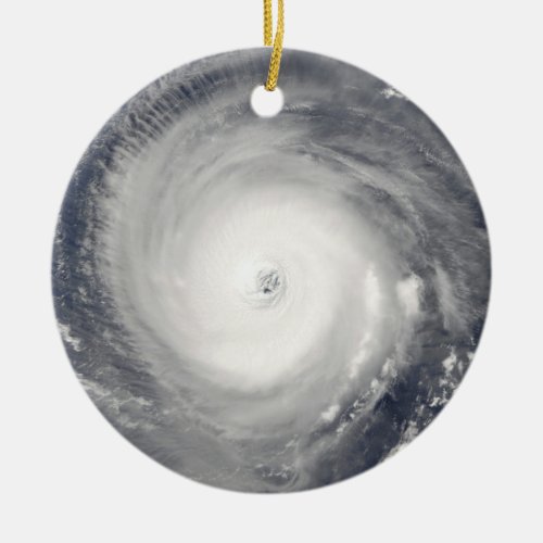 Eye of the Hurricane Ceramic Ornament