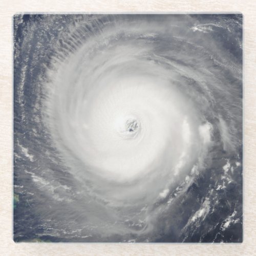 Eye of the Hurricane Glass Coaster