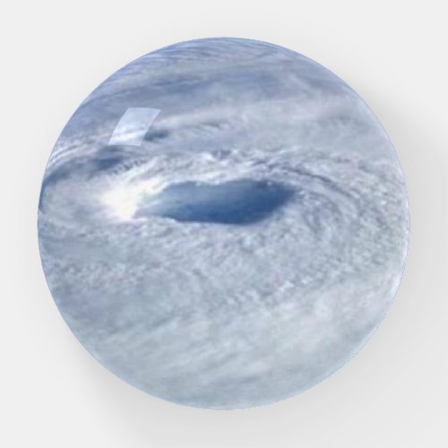 Eye of the Hurricane Paperweight