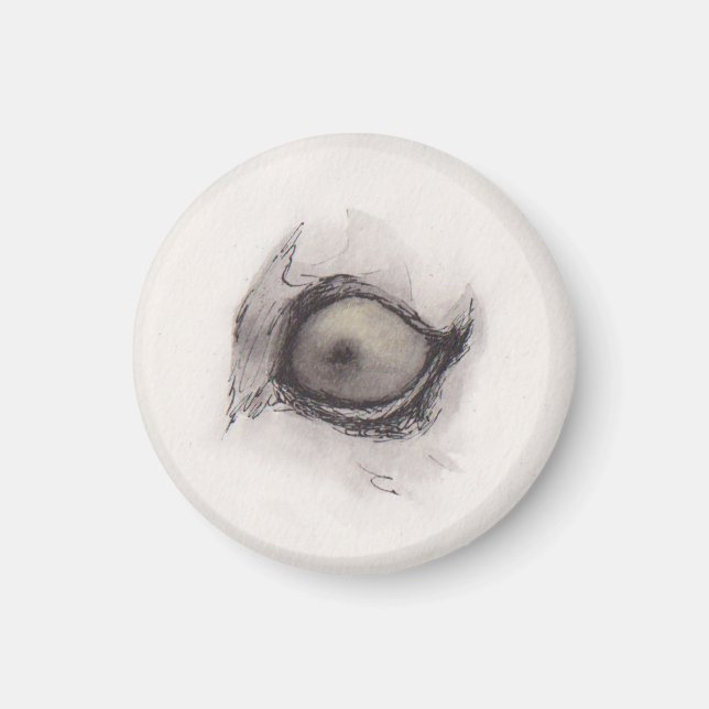 Eye of the Hyena – Gaze Collection Magnet (Front)