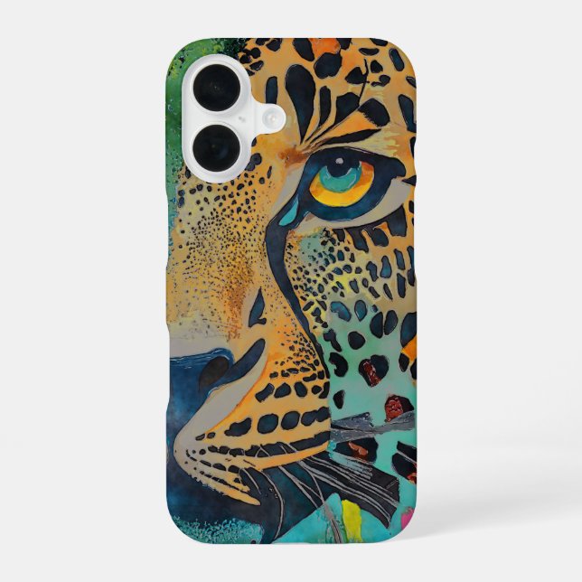 Eye of the Leopard Iphone Case (Back)