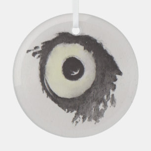 Eye of the Owl – Gaze Collection Glass Ornament