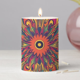 Eye of the Past Pillar Candle