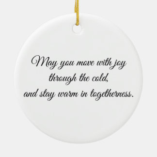 Eye of the Penguin – Gaze Collection Ceramic Ornament