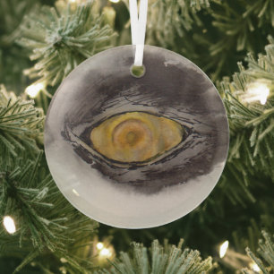 Eye of the Penguin – Gaze Collection Glass Ornament