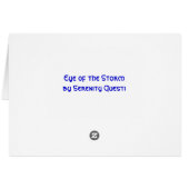 Eye of the Storm Card (Back Horizontal)