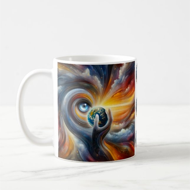 Eye of the Storm Coffee Mug (Left)