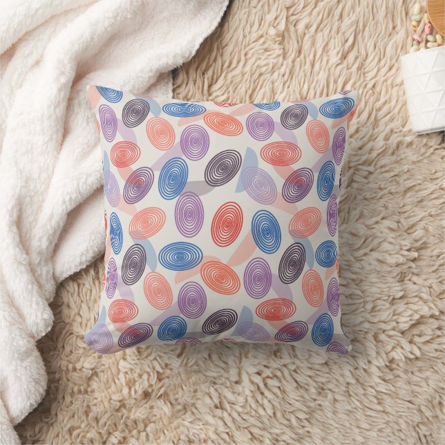 Eye of the Storm  Throw Pillow (Blanket)