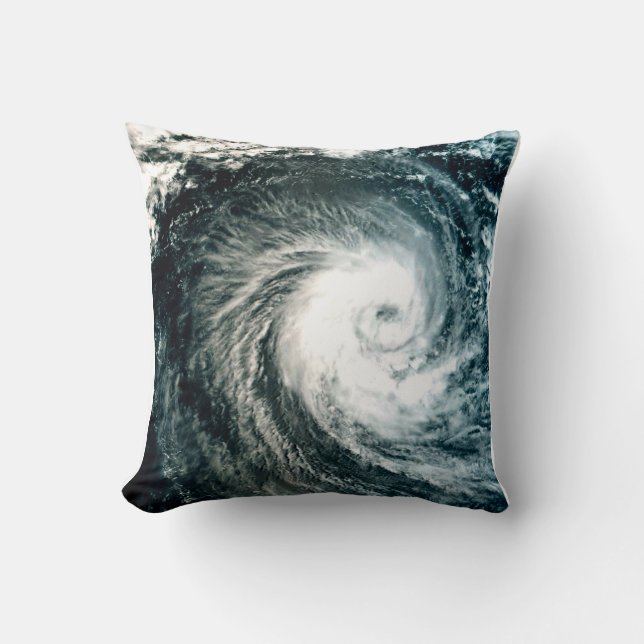 Eye of the storm throw pillow. throw pillow (Front)