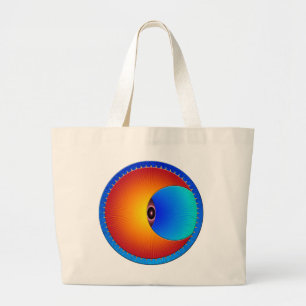 Eye Of The Sun Jumbo Tote