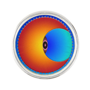 Eye Of The Sun Lapel Pin