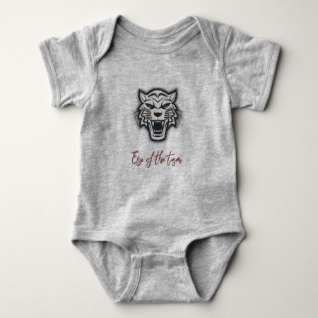 "eye Of The Tiger" Baby Bodysuit