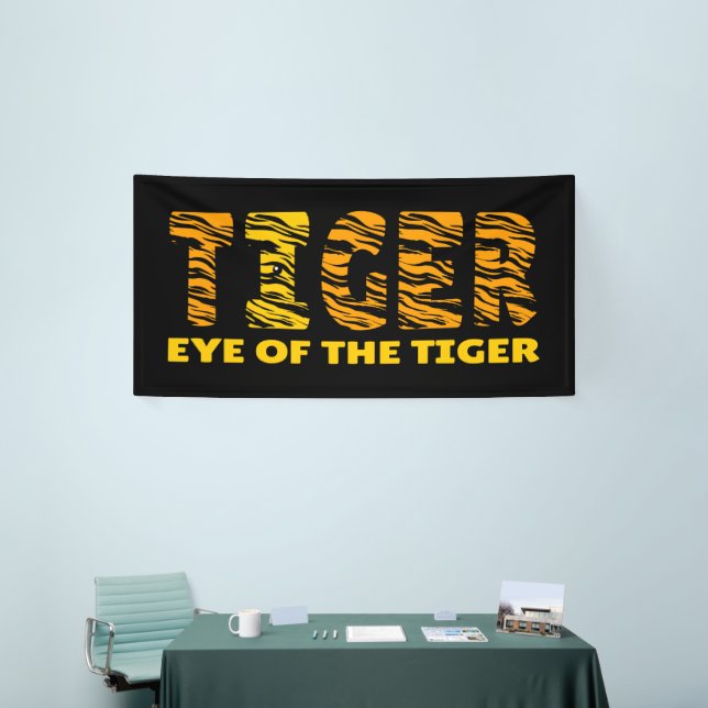Eye of the Tiger Banner (Tradeshow)