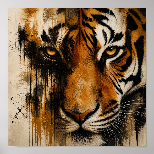 Eye Of The Tiger By Art Logo 2026 Poster (Front)