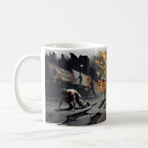 Eye of the Tiger Fire Fierce Comeback Spirit Mug