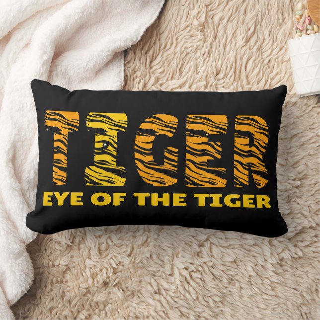 Eye of the Tiger Lumbar Pillow (Blanket)