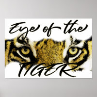 Eye of the tiger, tiger, motivational, inspiration