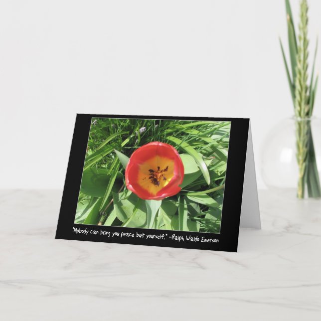 Eye of the Tulip Card (Front)