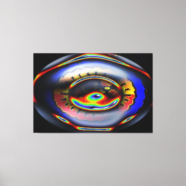 EYE OF THE WORLD CANVAS PRINT (Front)