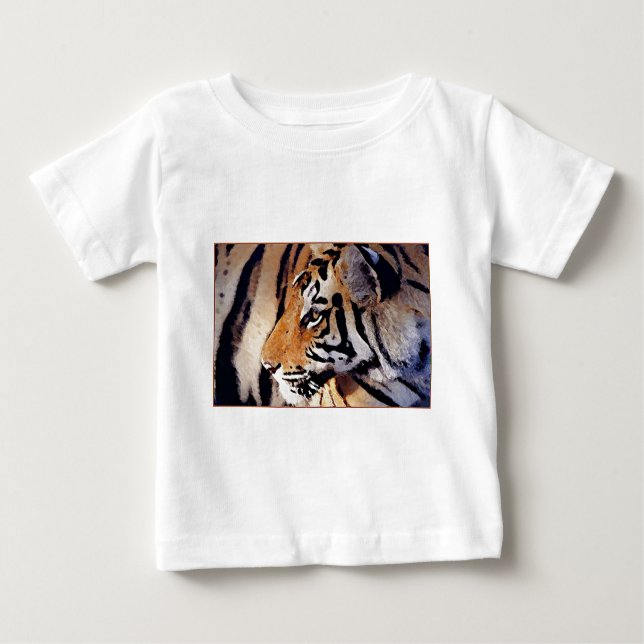 Eye of Tiger Baby T-Shirt (Front)