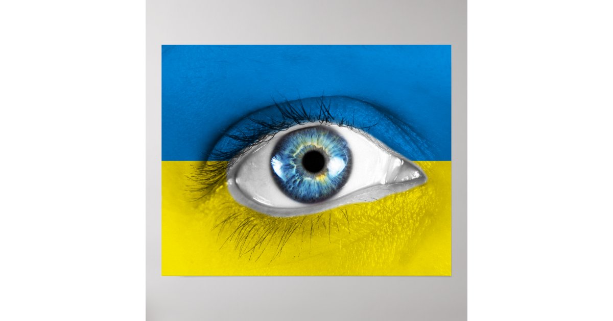 Eye of Ukraine Poster | Zazzle