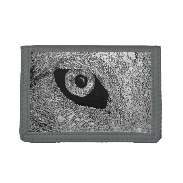 EYE OF WOLF TRIFOLD WALLET (Front)