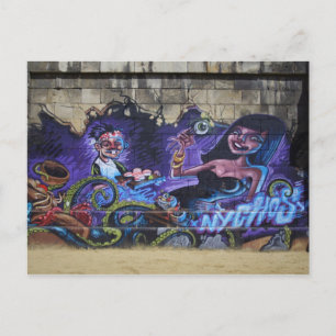 Eye On Fork Postcard