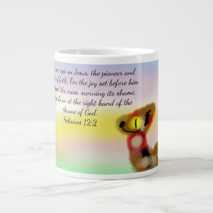 eye on jesus giant coffee mug