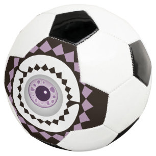 Eye On The Ball Creepy Pastel Goth Soccer Ball
