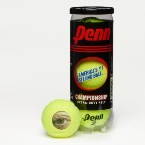 Eye on the Custom Penn Championship Tennis Ball