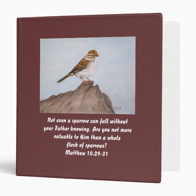 Eye on the Sparrow Binder (Front/Inside)