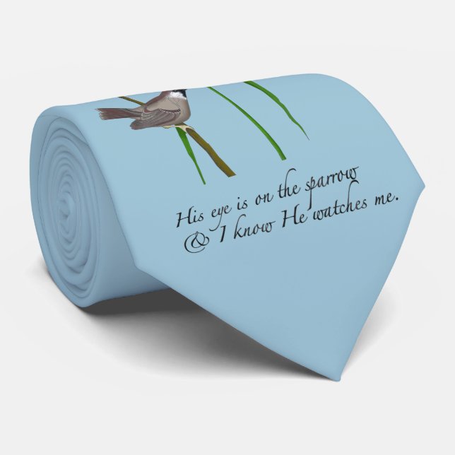 Eye on the Sparrow Tie (Rolled)