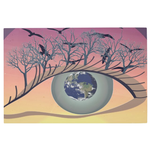 Eye on the World – Nature & Earth Art  (Front)