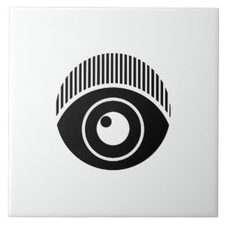 Eye on You Motif Ceramic Tile