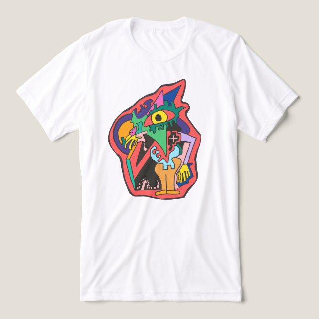 Eye on You Tri-Blend Shirt (Design Front)